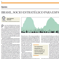 Brasil, socio estratégico para España y Europa