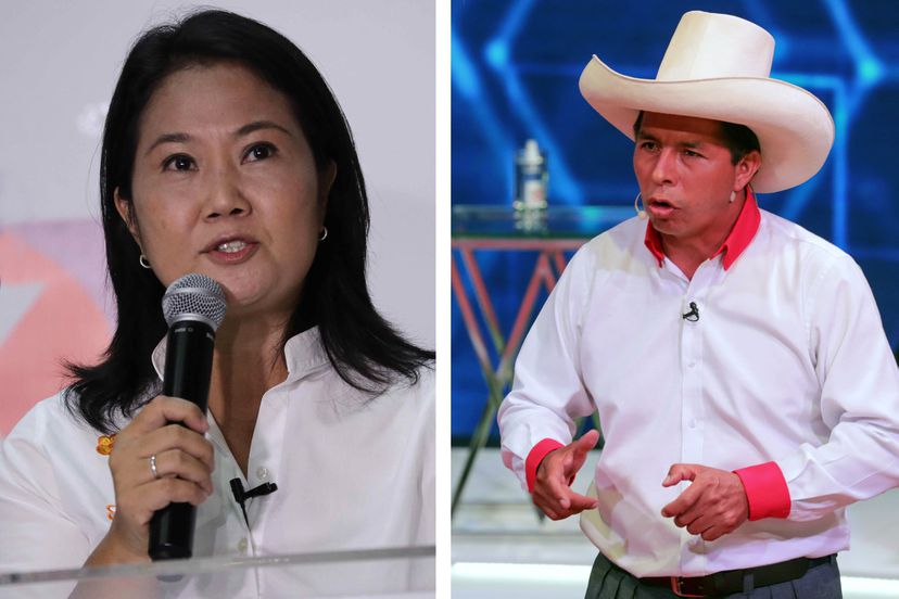 Perú: Pedro Castillo y Keiko Fujimori pasan a la segunda vueltaPerú: Pedro Castillo y Keiko Fujimori pasan a la segunda vuelta