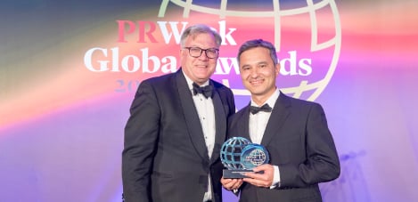 Miguel Lucas, Melhor Profissional de RP na Europa segundo a PRWeek