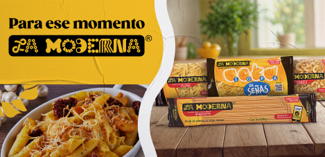 «Para ese momento hay pasta», la nueva campaña de La Moderna