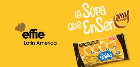 Sopa de Señas’ ganha Prata nos Prémios Effie Latam 2024