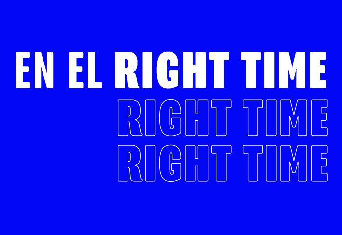 The Right Time Bearista