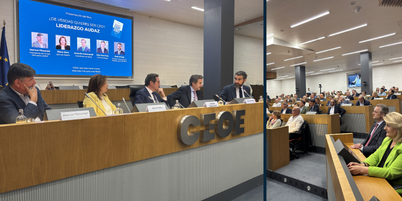 Las nuevas reglas de la alta dirección: Iñaki Ortega presenta “¿De verdad quieres ser CEO?” en la CEOE